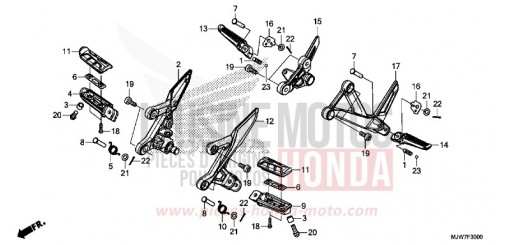 MARCHE CB500FAJ de 2018